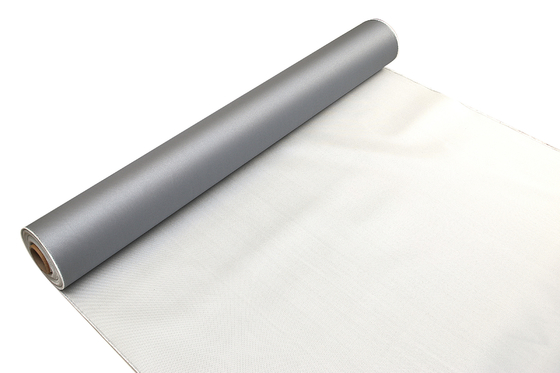 0.4mm PU প্রলিপ্ত ফাইবারগ্লাস কাপড় তাপ সুরক্ষা তাপ নিরোধক ফায়ারপ্রুফ