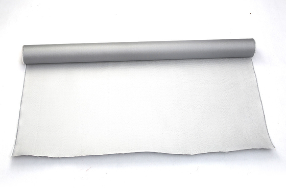স্টেইনলেস স্টীল ওয়্যার M850 1-সাইড 120gsm ধূসর সিলিকন আবরণ যা জ্যাকেট এবং স্মোক কার্টেন অপসারণের জন্য ব্যবহৃত হয়