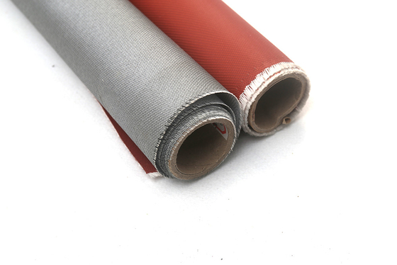 স্টেইনলেস স্টীল ওয়্যার M850 1-সাইড 120gsm ধূসর সিলিকন আবরণ যা জ্যাকেট এবং স্মোক কার্টেন অপসারণের জন্য ব্যবহৃত হয়
