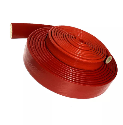 20m 66ft সিলিকন প্রলিপ্ত ফাইবারগ্লাস হিট স্লিভ 15mm আইডি জ্বালানী লাইন রক্ষা করতে