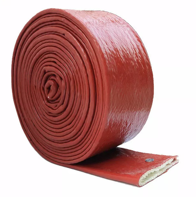 20m 66ft সিলিকন প্রলিপ্ত ফাইবারগ্লাস হিট স্লিভ 15mm আইডি জ্বালানী লাইন রক্ষা করতে